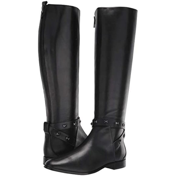 Ted Baker Shoes - Ted Baker Plannia Boot Knee High Bow Hardware Black US 9 NWT
